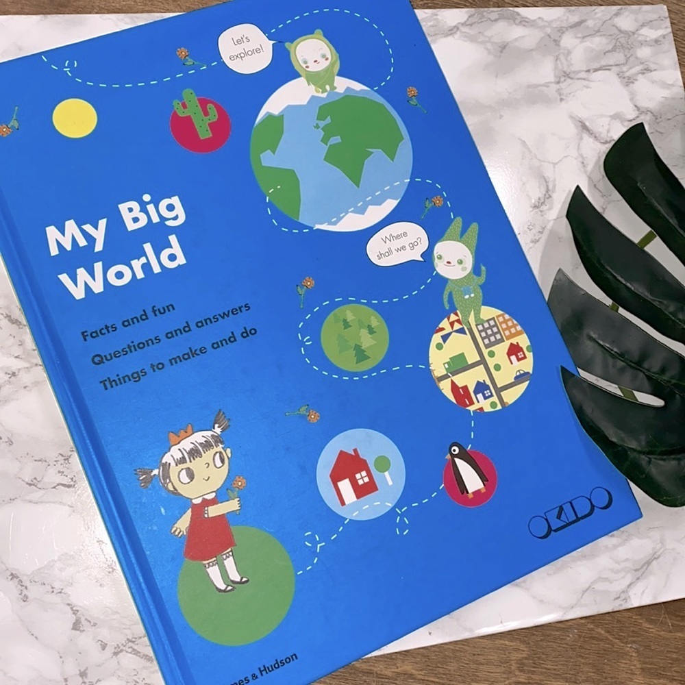 My Big World By Thames And Hudson Oikdo Hardback Book